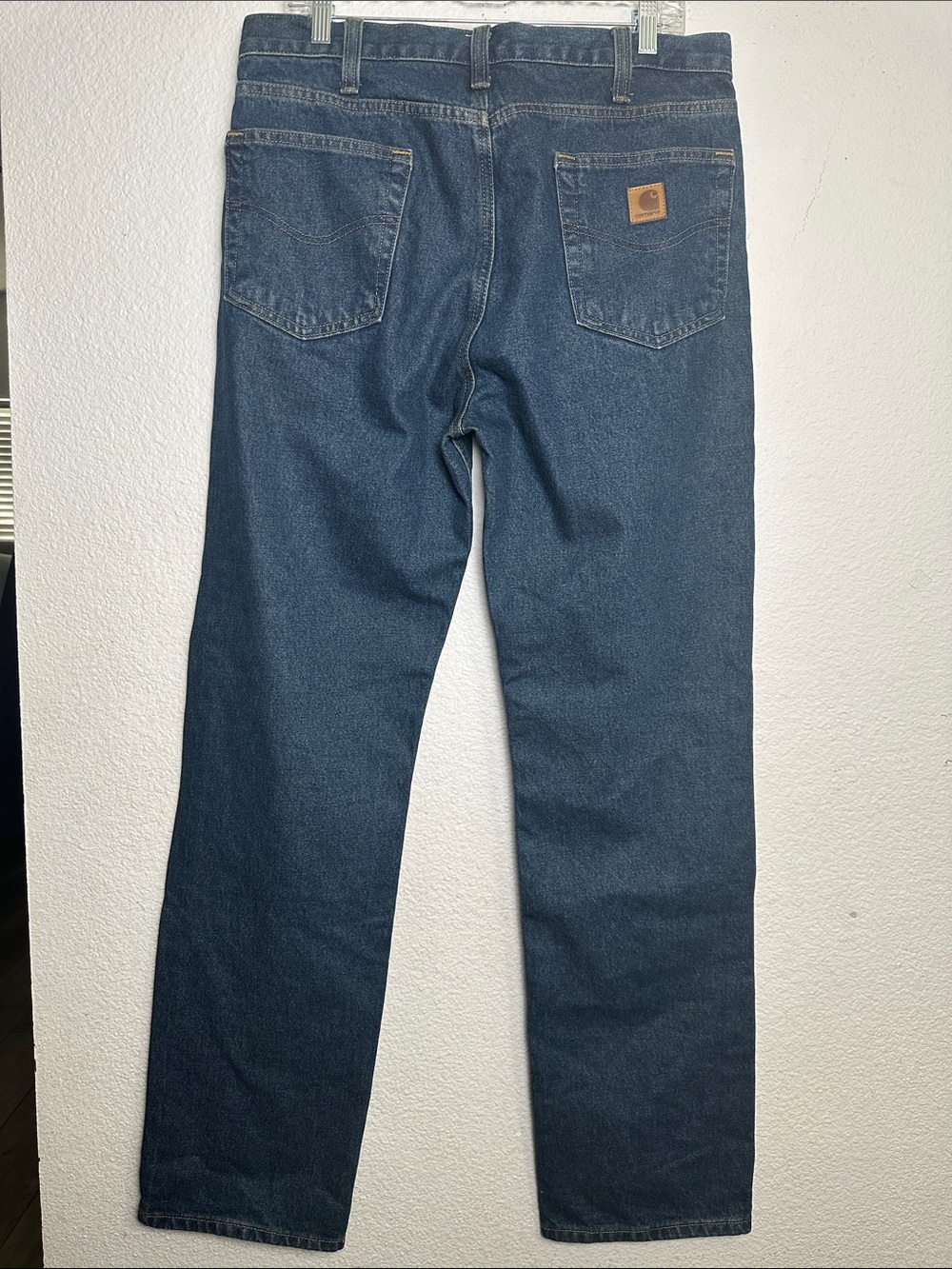 Carhartt Men's Traditional Fit Jeans Straight Leg Cotton Size 34 B480 DVB